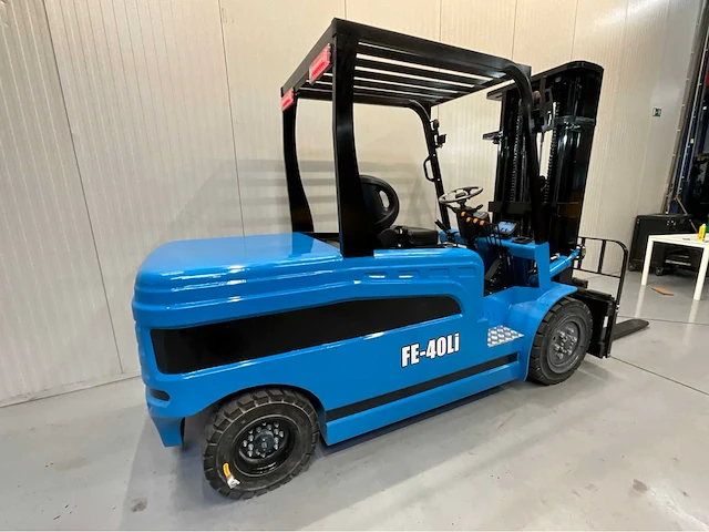 Electric forklift fe-40li vorkheftruck triplex - freelift - sideshift - lithium 400ah -2026 - 0 uur - 4,8m - afbeelding 10 van  14