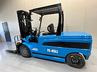 Electric forklift fe-45li - vorkheftruck triplex - freelift - sideshift - lithium 400ah- 2026 - 0 uur- 4,8m - afbeelding 5 van  20