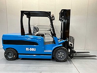 Electric forklift fe-50li - vorkheftruck triplex - freelift - sideshift -4,8m - 2026 - o uur - afbeelding 6 van  7