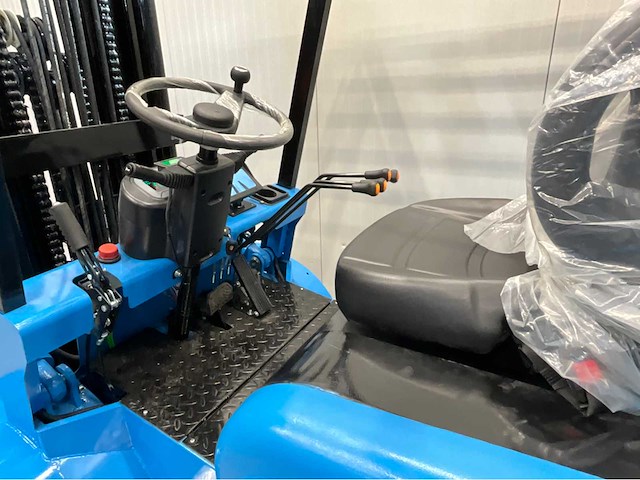 Electric forklift fe-50li - vorkheftruck triplex - freelift - sideshift -lithium 400ah -4,8m - 2026 - o uur - afbeelding 16 van  17