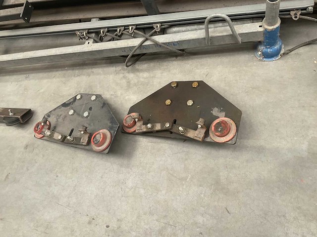 Electric hoist pa00d elektrische kabellier met loopkat en h-balk - afbeelding 2 van  2