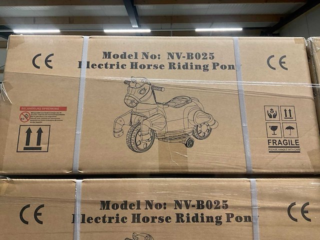 Electric horse riding pony (5x) - afbeelding 3 van  11