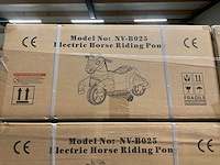 Electric horse riding pony (5x) - afbeelding 3 van  11