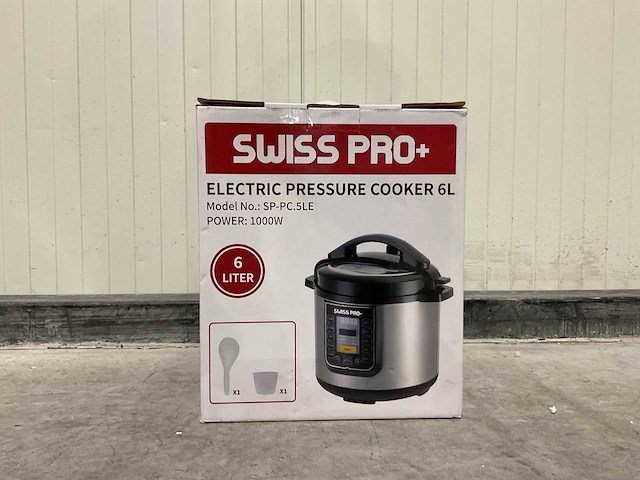 Electric pressure cooker 6l - afbeelding 2 van  3
