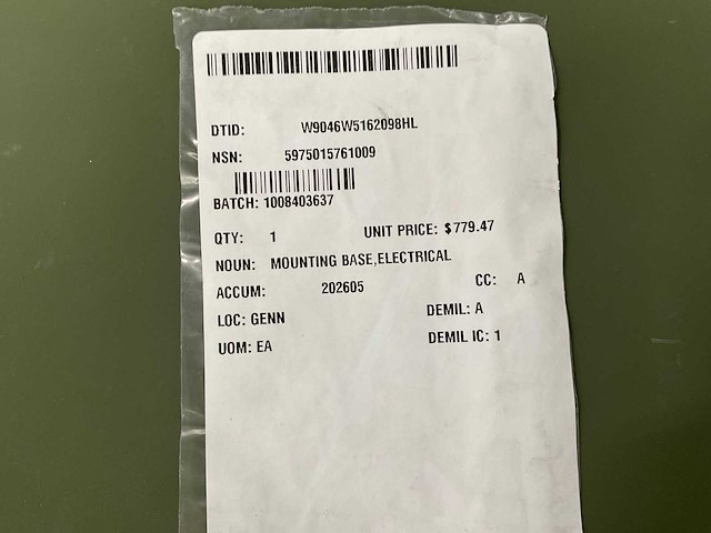 Electrical mounting base (2x) - afbeelding 3 van  4