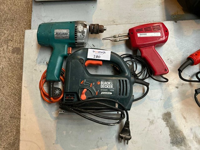 Electrisch gereedschap (3x) - afbeelding 1 van  4