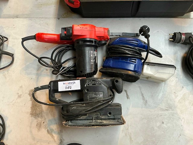 Electrisch gereedschap (3x) - afbeelding 1 van  7