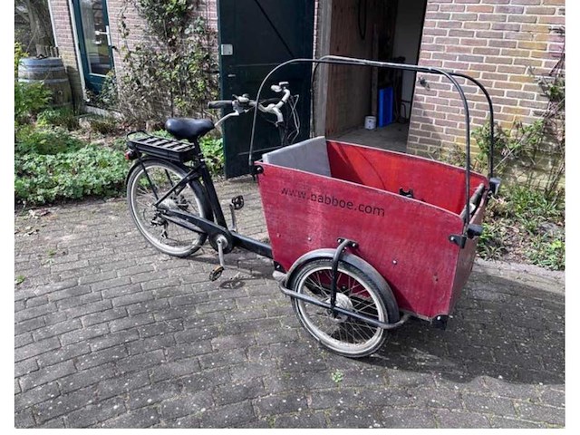 Electrische bamboe big - bakfiets - afbeelding 1 van  9