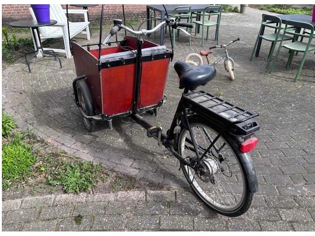 Electrische bamboe big - bakfiets - afbeelding 3 van  9