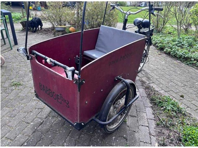 Electrische bamboe big - bakfiets - afbeelding 5 van  9