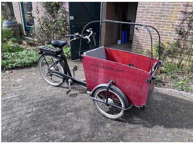 Electrische bamboe big - bakfiets - afbeelding 1 van  3