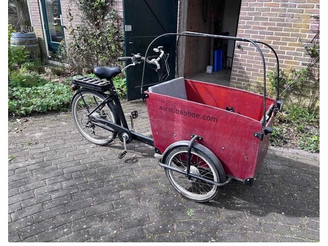 Electrische bamboe big - bakfiets - afbeelding 1 van  9