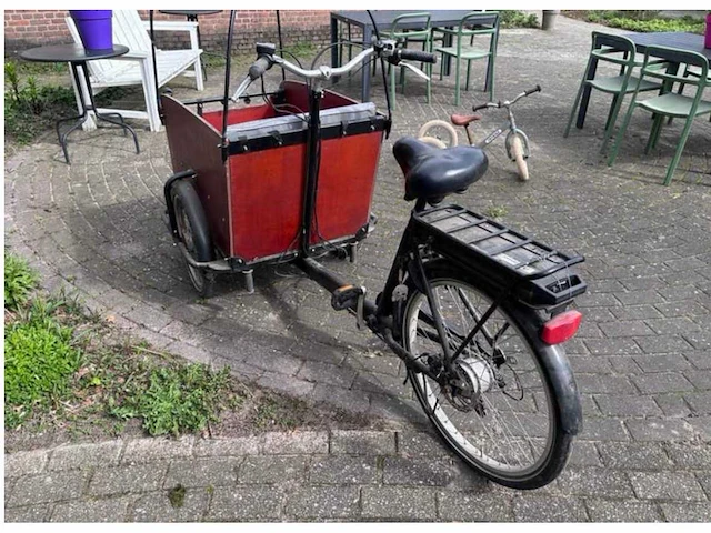 Electrische bamboe big - bakfiets - afbeelding 3 van  9