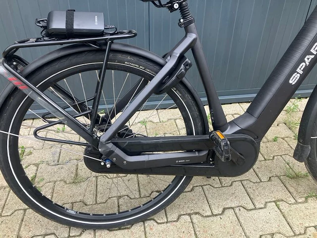 Electrische damesfiets, sparta, d-rule fit, antraciet, 2023 - afbeelding 2 van  3