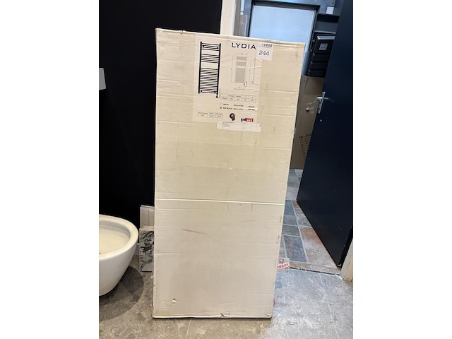 Electrische designradiator lydia, afm. 50 x 120 cm. - afbeelding 2 van  3