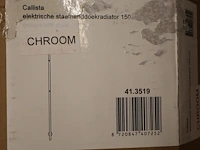 Electrische handdoekradiator wiesbaden, callista, chroom - afbeelding 2 van  8