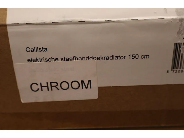 Electrische handdoekradiator wiesbaden, callista, chroom - afbeelding 3 van  8