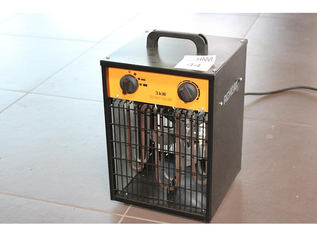 Electrische heater reheat maximaal 3 kw. - afbeelding 1 van  2