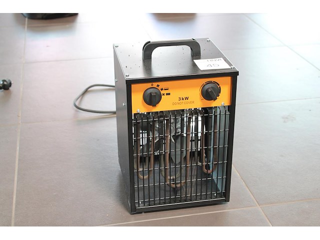 Electrische heater reheat maximaal 3 kw. - afbeelding 1 van  2