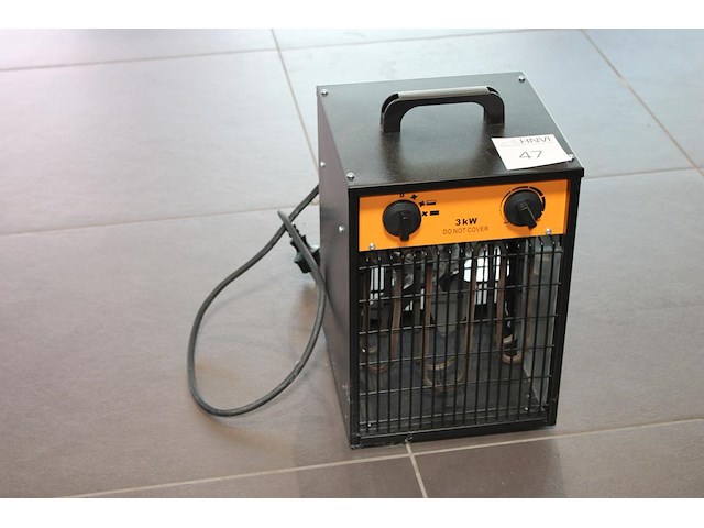 Electrische heater reheat maximaal 3 kw. - afbeelding 1 van  2