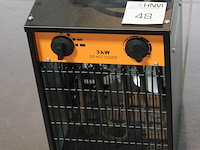 Electrische heater reheat maximaal 3 kw. - afbeelding 2 van  2