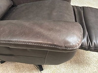 Electrische leren relax fauteuil - afbeelding 6 van  6
