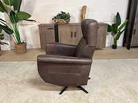 Electrische leren relax fauteuil - afbeelding 4 van  6