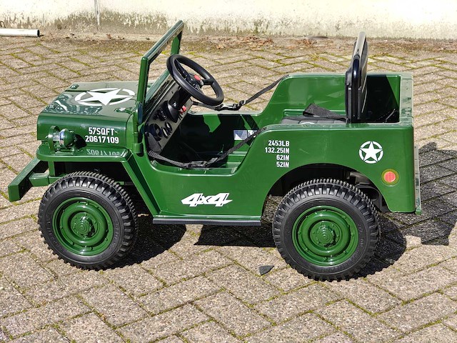 Electrische mini-jeep incl. lader - afbeelding 7 van  14