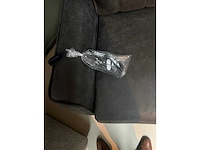 Electrische sta op stoel 2 motorig nederlandse productie leer bruin - afbeelding 2 van  2