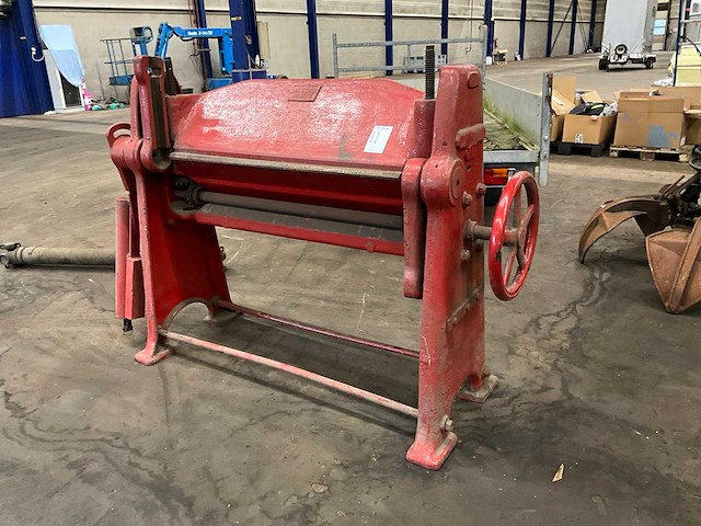 Electro mechanisch bureau nostalgische zetbank - afbeelding 1 van  10