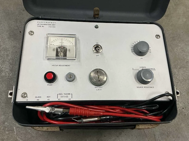Electrofact ph calibraton unit mobiele meetapparatuur & testapparatuur - afbeelding 3 van  4