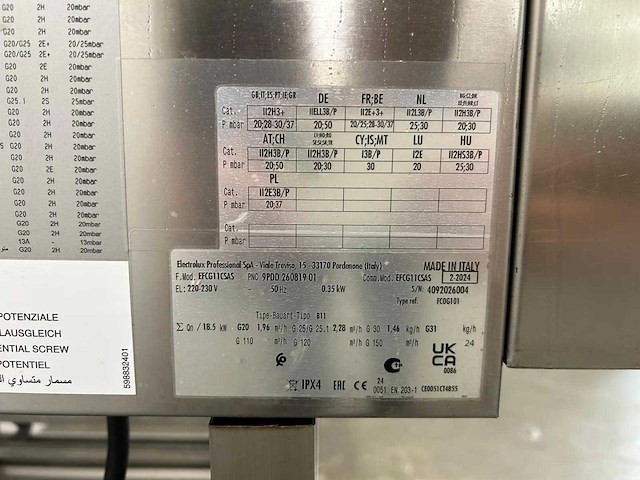 Electrolux - 260819 - convectie oven - afbeelding 3 van  11