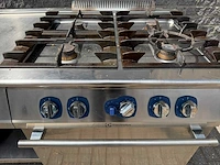 Electrolux - 4 pits fornuis + oven + spoeltafel - bakkooklijn - afbeelding 3 van  5