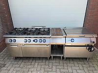 Electrolux - 6 pits fornuis + braadslee - bakkooklijn - afbeelding 1 van  4