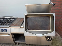 Electrolux - 6 pits fornuis + braadslee - bakkooklijn - afbeelding 3 van  4