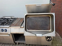 Electrolux - 6 pits fornuis + braadslee - bakkooklijn - afbeelding 3 van  4
