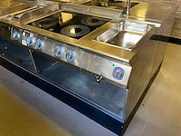 Electrolux - 9pdx371021 - 4-pits inductiefornuis met bain-marie (c) - afbeelding 1 van  4