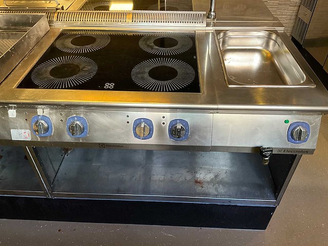 Electrolux - 9pdx371021 - 4-pits inductiefornuis met bain-marie (c) - afbeelding 2 van  4