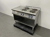 Electrolux - e7eceh4r00 - 4-pits elektrtisch fornuis