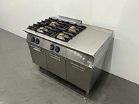 Electrolux - e7gcgh4c00 - 4-pits gasfornuis met neutrale unit (2025) - afbeelding 1 van  8