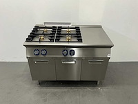 Electrolux - e7gcgh4c00 - 4-pits gasfornuis met neutrale unit (2025) - afbeelding 2 van  8