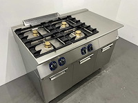 Electrolux - e7gcgh4c00 - 4-pits gasfornuis met neutrale unit (2025) - afbeelding 7 van  8