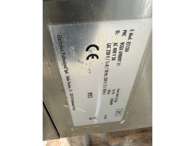 Electrolux - ecolab ecotemp 12 - korvenvaatwasmachine - afbeelding 4 van  4