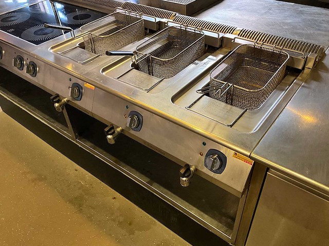 Electrolux - elektrische friteuse (3x12 liter) (c) - afbeelding 1 van  6
