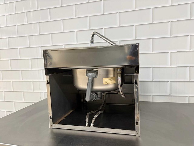 Electrolux - rvs hygiëne keuken spoelbak met kraan, wasbak met kniebediening - afbeelding 4 van  5