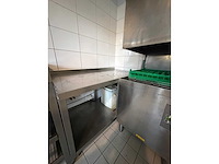 Electrolux - rvs korven vaatwasmachine met aan- en afvoertafel - afbeelding 8 van  10