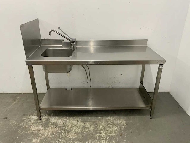 Electrolux - rvs werktafel met spoelbak - afbeelding 2 van  7