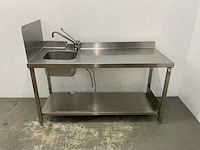 Electrolux - rvs werktafel met spoelbak - afbeelding 2 van  7