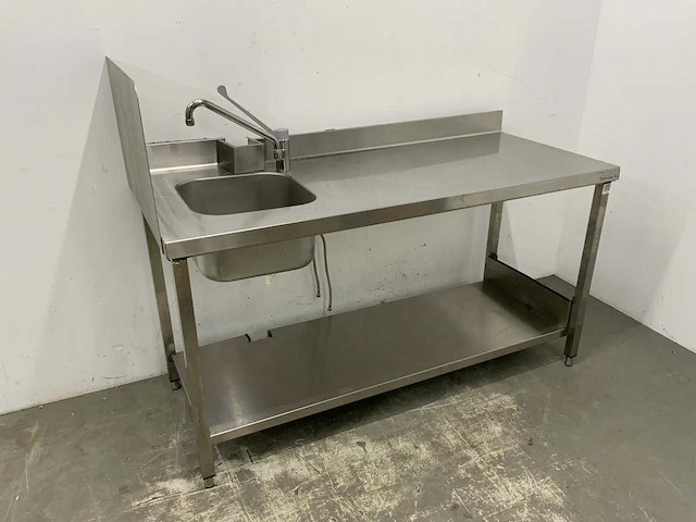 Electrolux - rvs werktafel met spoelbak - afbeelding 3 van  7