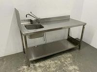 Electrolux - rvs werktafel met spoelbak - afbeelding 3 van  7